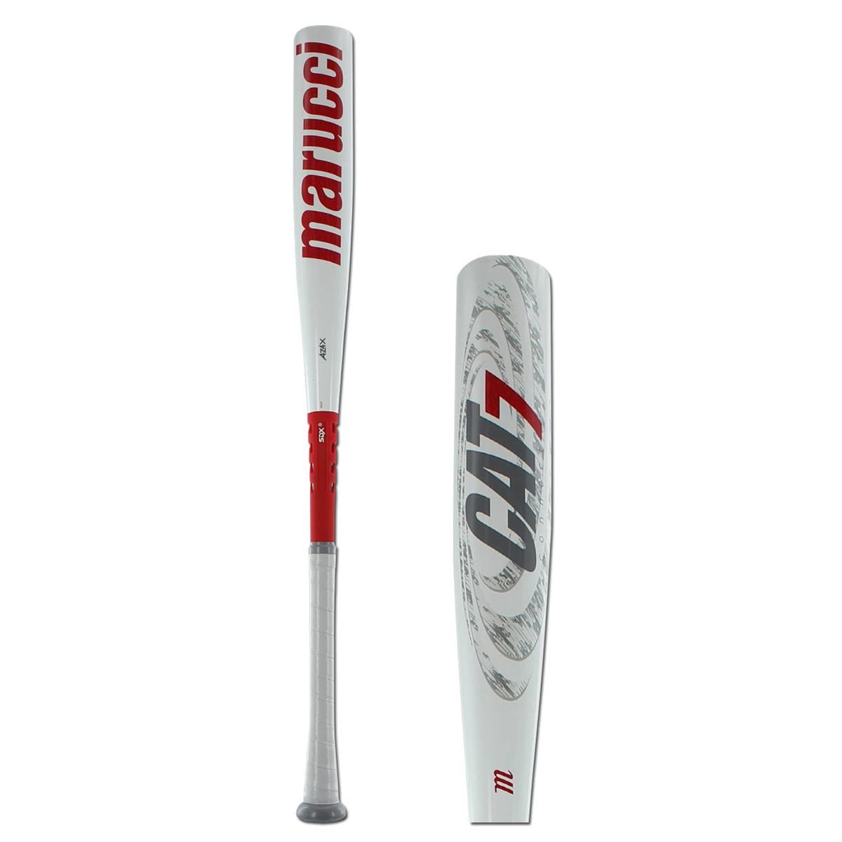 Marucci CAT7 Silver -3 BBCOR Baseball Bat, 2 5/8 Barrel, 33/ 30 oz