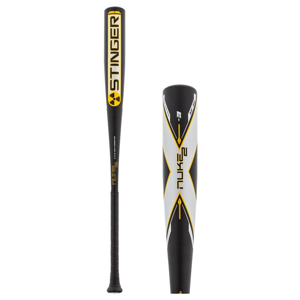 Batte De Baseball Stinger Nuke édition Spéciale - 32 Pouces / 29 Oz, Alliage Métallique Argenté Pour Adulte