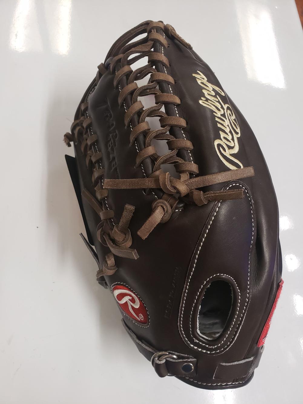 Left handed outfielders glove store