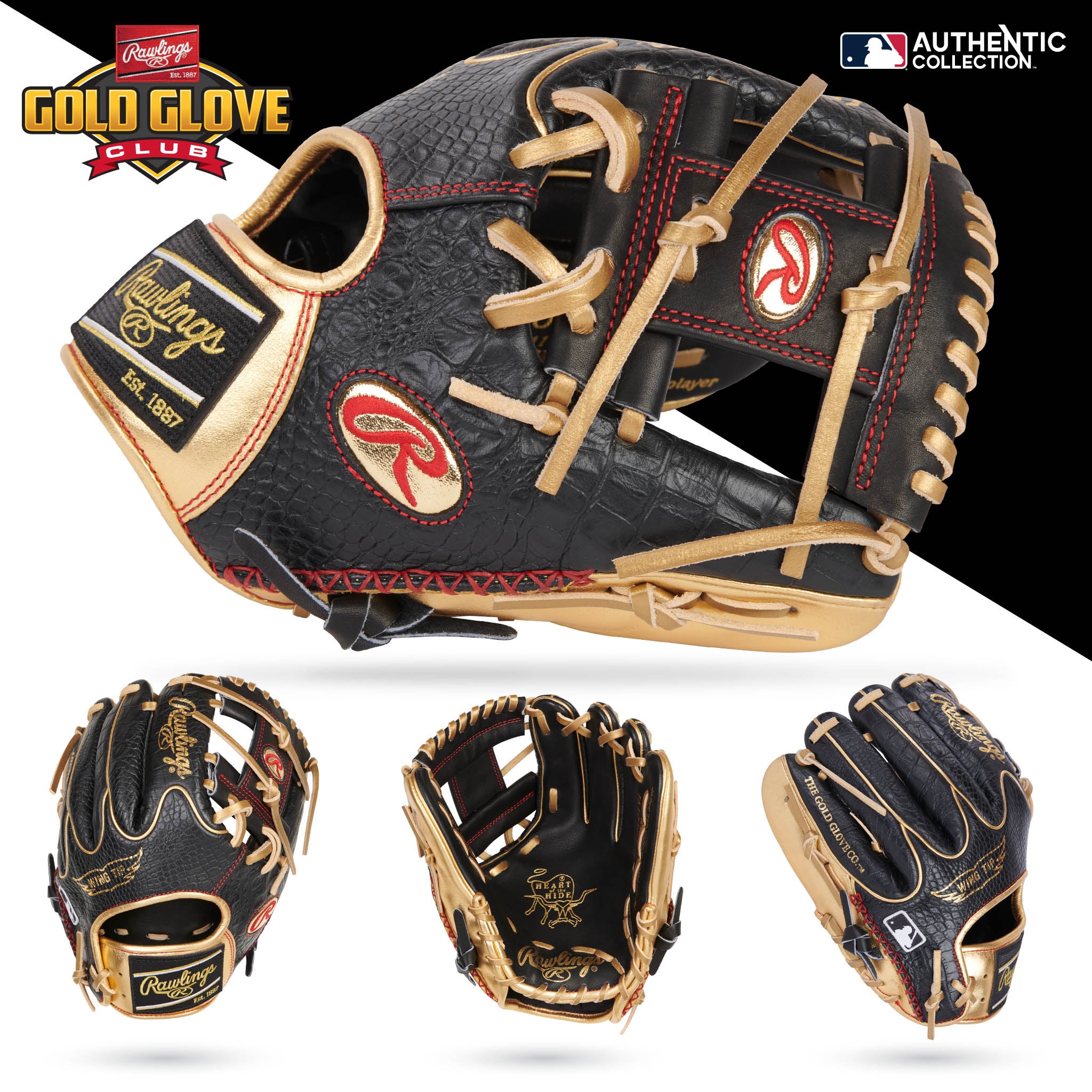 Rawlings June 2022 Gold Glove Club Heart of The Hide PRO